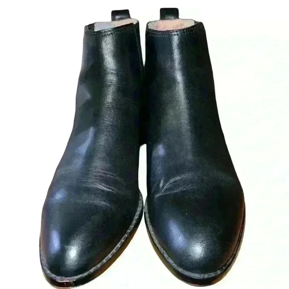 Madewell Leather Chelsea Ankle Boots - Picture 4 of 5